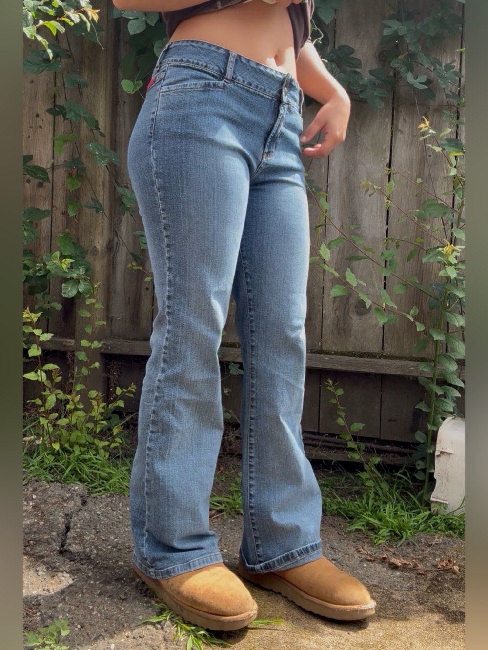 Vintage Paris blue flared jeans - Picture 2 of 5